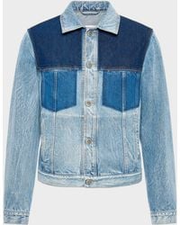 Maison Margiela - Denim Jacket With A 'Vintage' Effect - Lyst