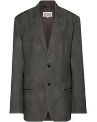 Maison Margiela - Mohair Wool Suit Jacket - Lyst