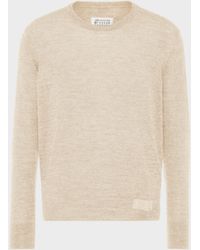 Maison Margiela - Wool-Blend Patch Sweater - Lyst