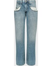 Maison Margiela - Straight Jeans With Contrasted Pockets - Lyst