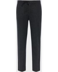 Maison Margiela - Drawstring Wool Trousers - Lyst