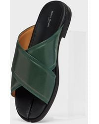 Maison Margiela - Tabi Numbers Crossed Sandal - Lyst
