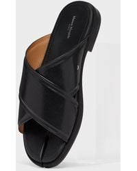 Maison Margiela - Tabi Numbers Crossed Sandal - Lyst