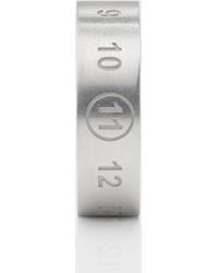Maison Margiela - Numeric Ring 6.5Mm - Lyst