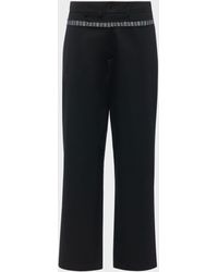 Maison Margiela - Waxed Cotton Wide-Leg Trousers - Lyst