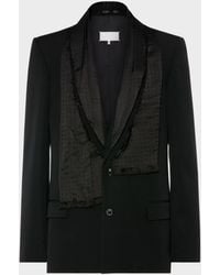 Maison Margiela - Wool Scarf Jacket - Lyst