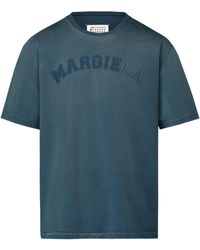 Maison Margiela - Logo Heavy Jersey T-Shirt - Lyst