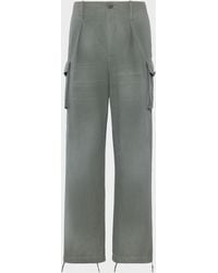 Maison Margiela - Cotton-Blend Cargo Trousers - Lyst