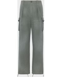 Maison Margiela - Cotton-Blend Cargo Trousers - Lyst