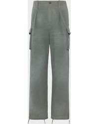 Maison Margiela - Cotton-Blend Cargo Trousers - Lyst