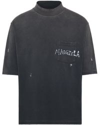 Maison Margiela - Graffiti Logo T-Shirt - Lyst