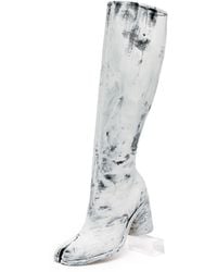 Maison Margiela - Tabi Bianchetto Knee-High Boots - Lyst