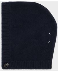Maison Margiela - Wool Knit Hood - Lyst