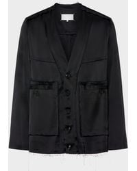 Maison Margiela - Patchwork Satin Jacket - Lyst