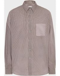 Maison Margiela - Long-Sleeve Cotton Shirt - Lyst