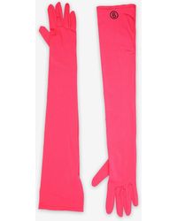 Maison Margiela Long Gloves - Pink