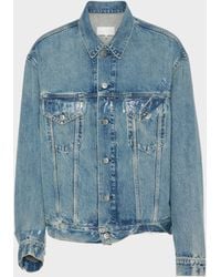 Maison Margiela - Taped Denim Jacket - Lyst