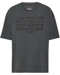 Maison Margiela - Embroidered Logo T-Shirt - Lyst