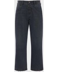 Maison Margiela - Straight-Leg Cropped Jeans - Lyst