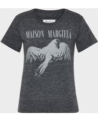 Maison Margiela - Cotton T-Shirt - Lyst