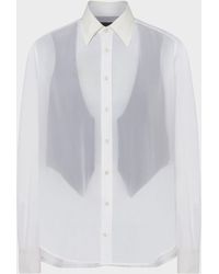 Maison Margiela - Covered Tailored Shirt - Lyst