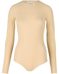 Maison Margiela - Technical Jersey Bodysuit - Lyst