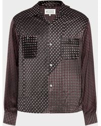 Maison Margiela - Paisley Print Long-Sleeve Shirt - Lyst