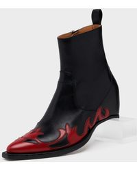 Maison Margiela - Heel-Less Western Flame Boot - Lyst