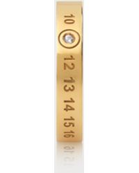 Maison Margiela - Anello Numericl Con Diamante - Lyst