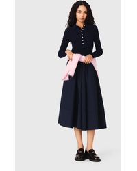Maje - Polo Collar Ribbed Jumper - Lyst