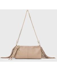 Maje - Miss M Grained Leather Pouch - Lyst
