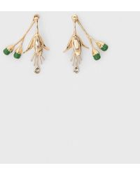 Maje - Tulip Detail Earrings - Lyst