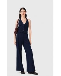Maje - Tailored Backless Top - Lyst