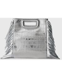 Maje - M Mini-Tasche Aus Krokodilleder - Lyst