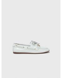 Maje - Bootsschuh Aus Leder - Lyst