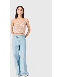 Maje - Beaded Top With Lining - Lyst