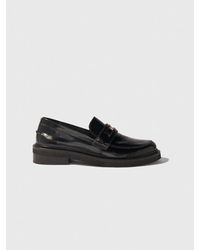 Maje - Leather Loafers - Lyst