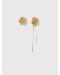 Maje - Flower Earrings - Lyst