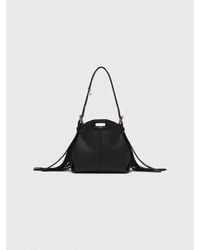 Maje - Miss M Micro Leather Bag - Lyst