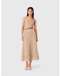 Maje - Rhinestone Knit Maxi Dress - Lyst