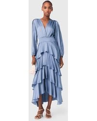 Maje - Ruffled Maxi Dress - Lyst
