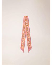 Maje - Tuch 90X5Cm Mit Blumenprint - Lyst