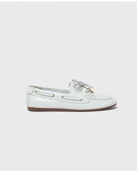 Maje - Leather Boat Shoes - Lyst
