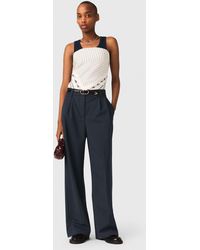 Maje - Striped Suit Trousers - Lyst