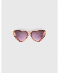 Maje - Heart Sunglasses - Lyst