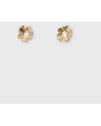 Maje - Blumen-Ohrstecker - Lyst