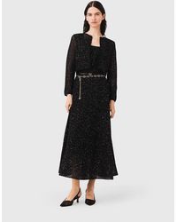Maje - Rhinestone Knit Cardigan - Lyst