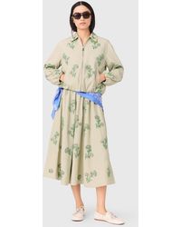 Maje - Embroidered Technical Bomber Jacket - Lyst