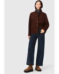 Maje - Wide Jeans With Patch Pockets - Lyst