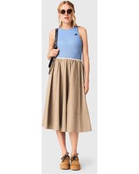 Maje - Mid-Length Cotton Skirt - Lyst